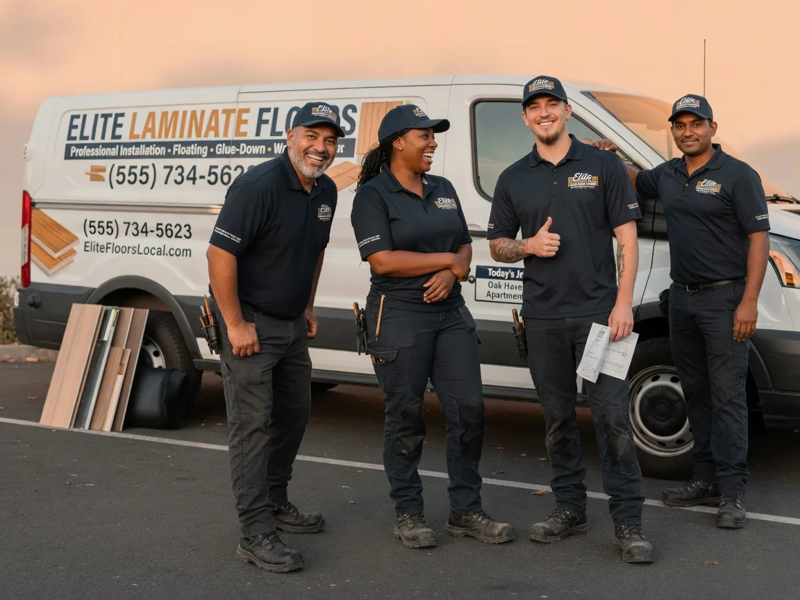 Laminate flooring installation company in New Pine Creek, OR